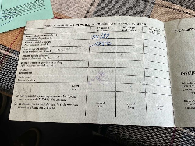 1968 fiat 1100 - oldtimer - afbeelding 17 van  22