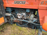 1968 fiat 670 oldtimer tractor - afbeelding 12 van  12