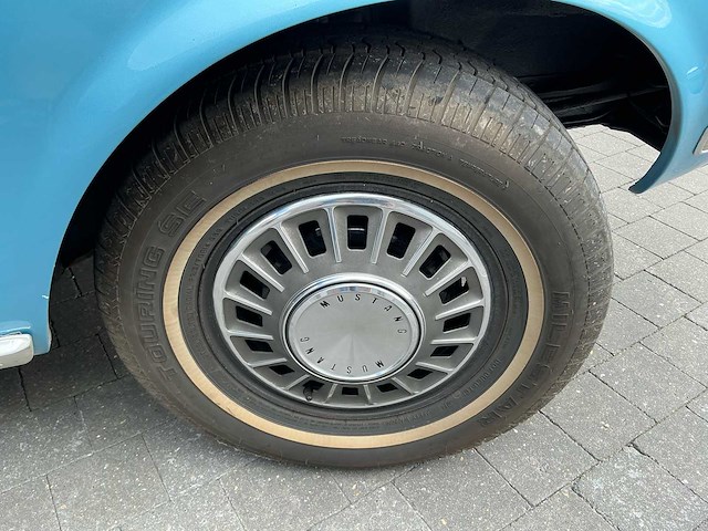 1968 ford mustang v8 4.7l cabrio oldtimer - afbeelding 4 van  76