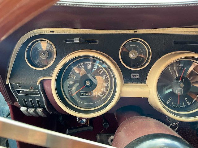 1968 ford mustang v8 4.7l cabrio oldtimer - afbeelding 17 van  76