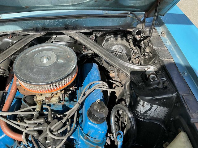 1968 ford mustang v8 4.7l cabrio oldtimer - afbeelding 39 van  76