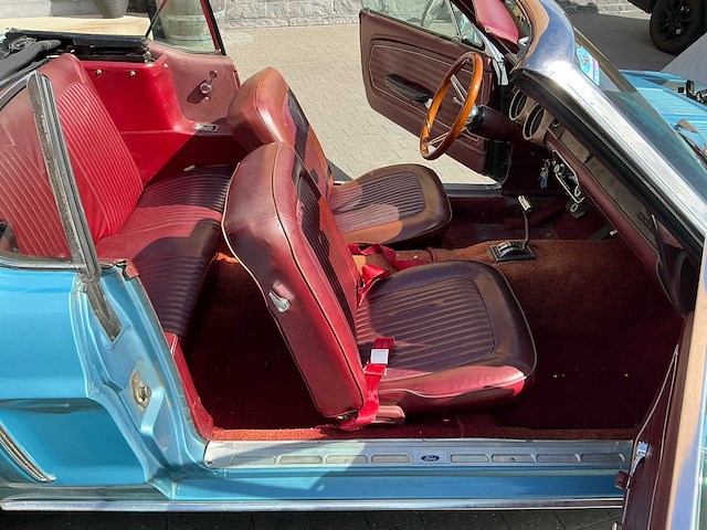 1968 ford mustang v8 4.7l cabrio oldtimer - afbeelding 47 van  76