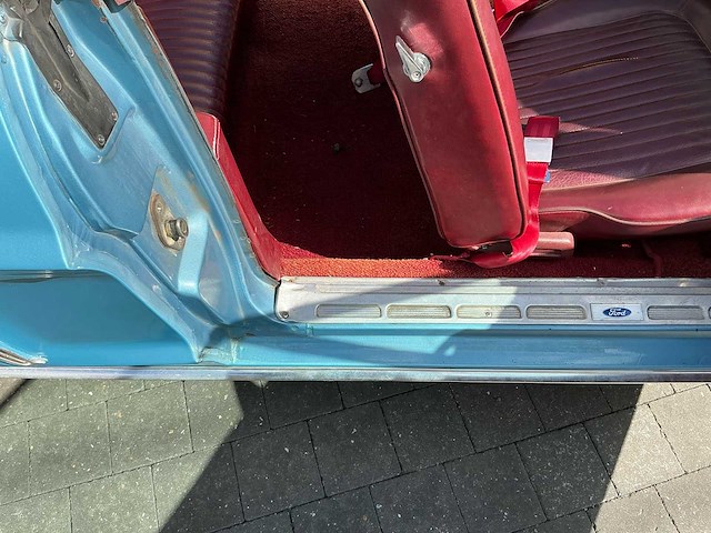 1968 ford mustang v8 4.7l cabrio oldtimer - afbeelding 52 van  76