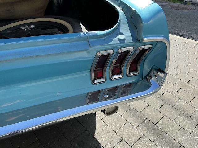 1968 ford mustang v8 4.7l cabrio oldtimer - afbeelding 63 van  76
