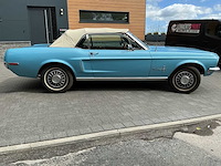 1968 ford mustang v8 4.7l cabrio oldtimer - afbeelding 56 van  76