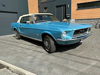 1968 ford mustang v8 4.7l cabrio oldtimer - afbeelding 67 van  76