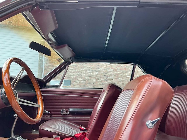 1968 ford mustang v8 4.7l cabrio oldtimer - afbeelding 7 van  61