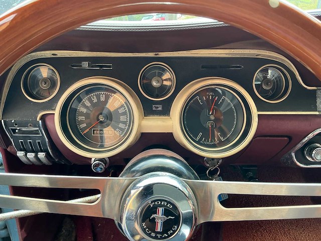 1968 ford mustang v8 4.7l cabrio oldtimer - afbeelding 10 van  61