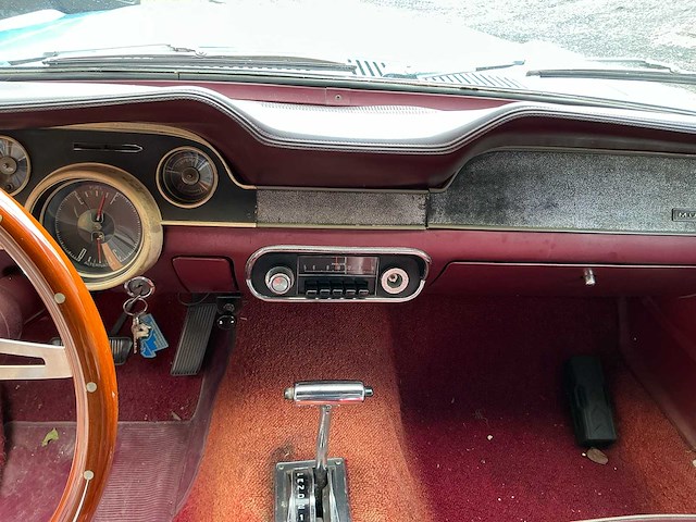 1968 ford mustang v8 4.7l cabrio oldtimer - afbeelding 13 van  61