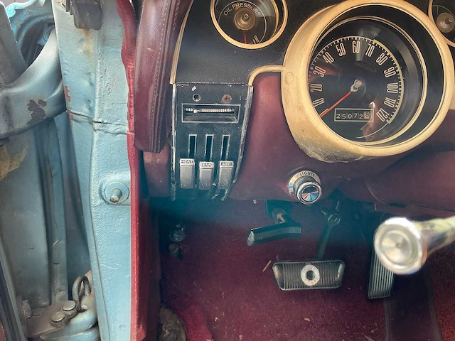 1968 ford mustang v8 4.7l cabrio oldtimer - afbeelding 15 van  61