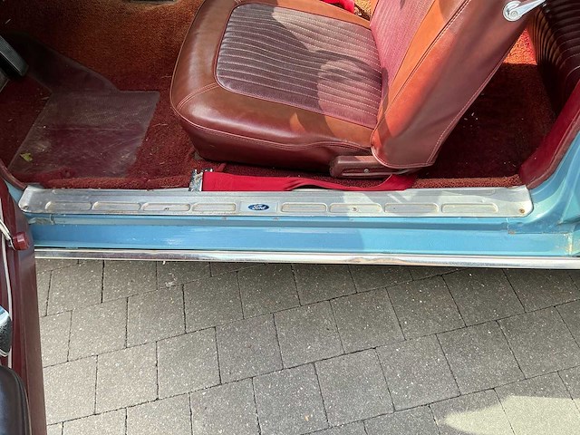 1968 ford mustang v8 4.7l cabrio oldtimer - afbeelding 27 van  61