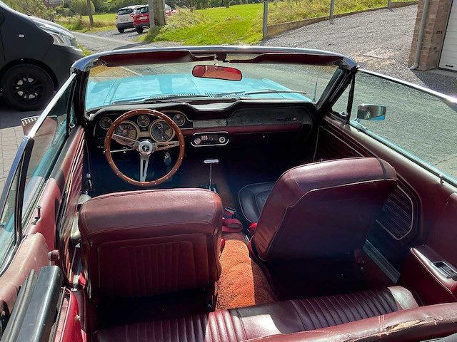 1968 ford mustang v8 4.7l cabrio oldtimer - afbeelding 42 van  61