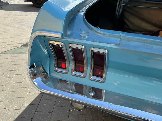 1968 ford mustang v8 4.7l cabrio oldtimer - afbeelding 53 van  61