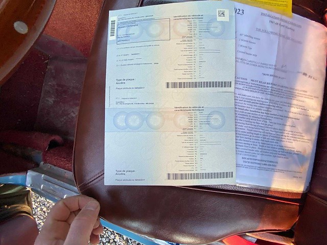 1968 ford mustang v8 4.7l cabrio oldtimer - afbeelding 57 van  61