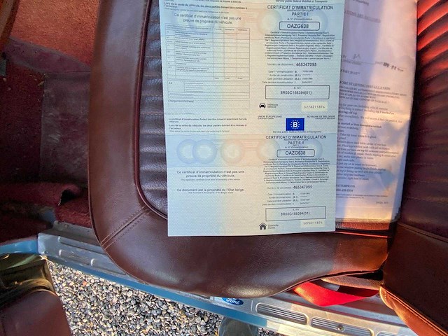 1968 ford mustang v8 4.7l cabrio oldtimer - afbeelding 59 van  61