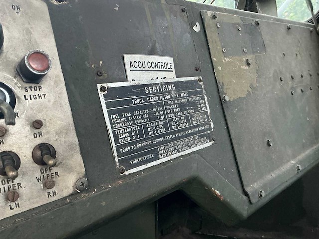 1968 gama goat truck cargo 6x6 oldtimer amfibievoertuig - afbeelding 10 van  18