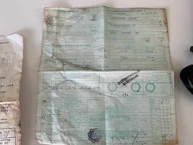 1968 international harvester 624 oldtimer tractor - afbeelding 13 van  17