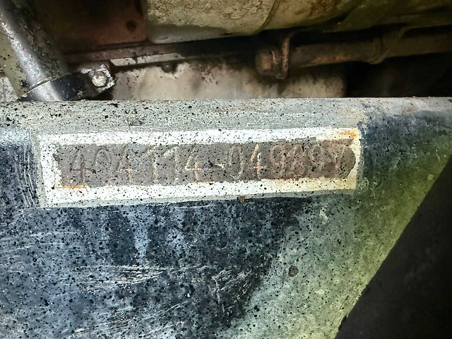 1968 mercedes benz unimog 404 legervoertuig - afbeelding 7 van  16