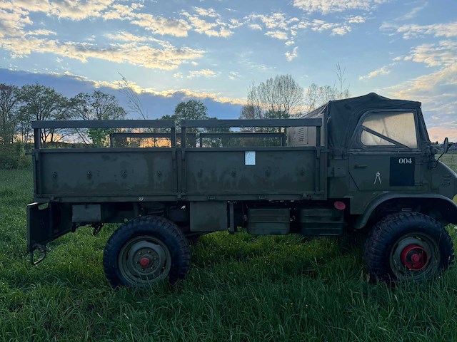 1968 mercedes benz unimog 404 legervoertuig - afbeelding 10 van  16