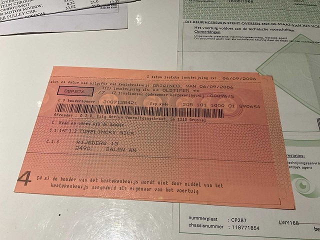 1968 volkswagen beetle oldtimer - afbeelding 11 van  21