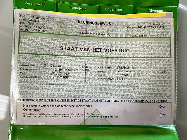 1968 volvo 142 - afbeelding 37 van  47