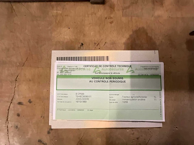1969 john deere john deere 1969 – hersteld – rolling – voorouderregistratie - afbeelding 4 van  14