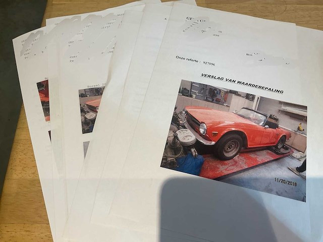 1969 triumph tr6 oldtimer - afbeelding 40 van  45