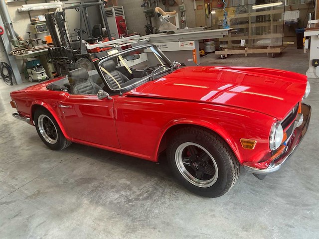 1969 triumph tr6 oldtimer - afbeelding 43 van  45