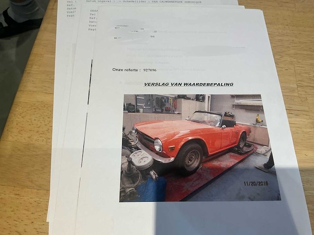 1969 triumph tr6 oldtimer - afbeelding 18 van  22