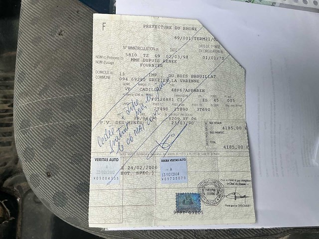 1970 cadillac deville 48p67 oldtimer - afbeelding 41 van  46