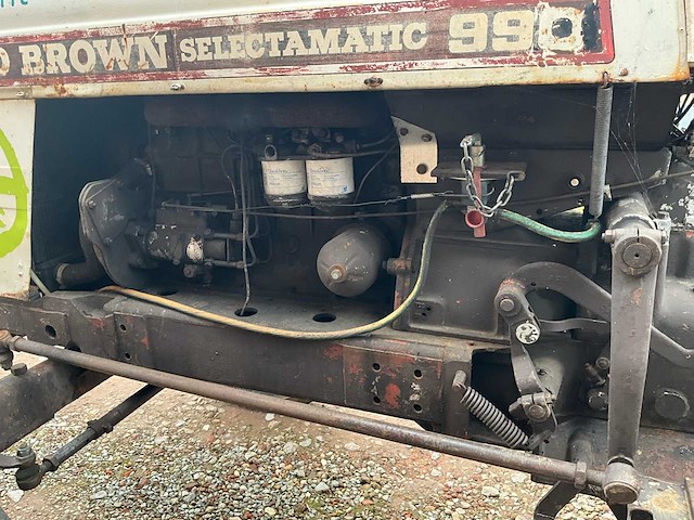 1970 david brown. selectamatic 990 oldtimer tractor - afbeelding 10 van  20