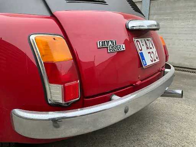 1970 fiat 500 oldtimer - afbeelding 9 van  20
