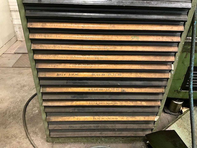 1970 h. ernault-somua 435 zware freesmachine/draaibank - afbeelding 5 van  13
