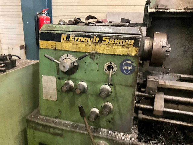 1970 h. ernault-somua 435 zware freesmachine/draaibank - afbeelding 7 van  13