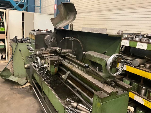 1970 h. ernault-somua 435 zware freesmachine/draaibank - afbeelding 11 van  13