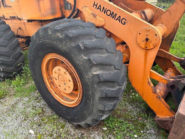 1970 hanomag b11 af wiellader - afbeelding 29 van  30