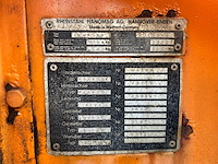 1970 hanomag b11 af wiellader - afbeelding 2 van  26