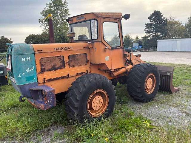 1970 hanomag b11 af wiellader - afbeelding 23 van  26