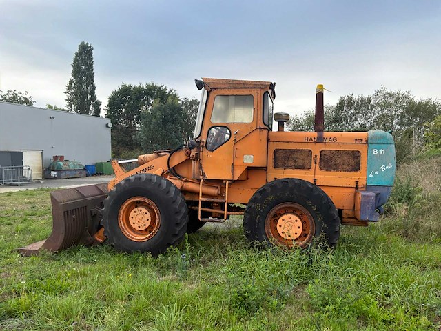 1970 hanomag b11 af wiellader - afbeelding 25 van  26