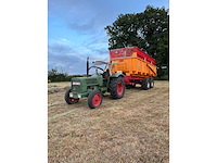1970 hanomag glanzende 601 tractor - afbeelding 1 van  6