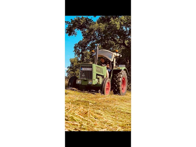 1970 hanomag glanzende 601 tractor - afbeelding 3 van  6