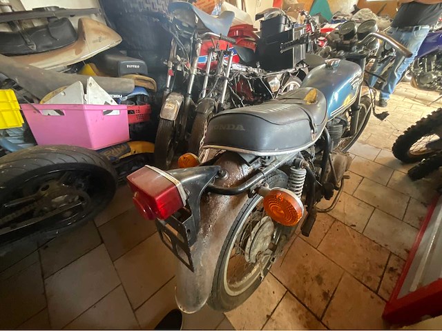 1970 honda cb 250 motorfiets - afbeelding 4 van  9