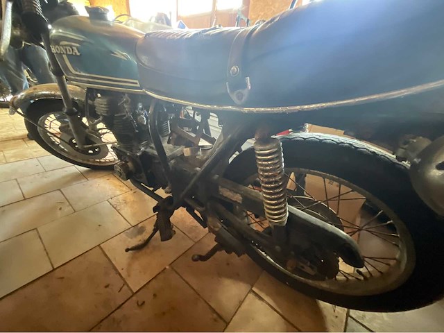 1970 honda cb 250 motorfiets - afbeelding 7 van  9