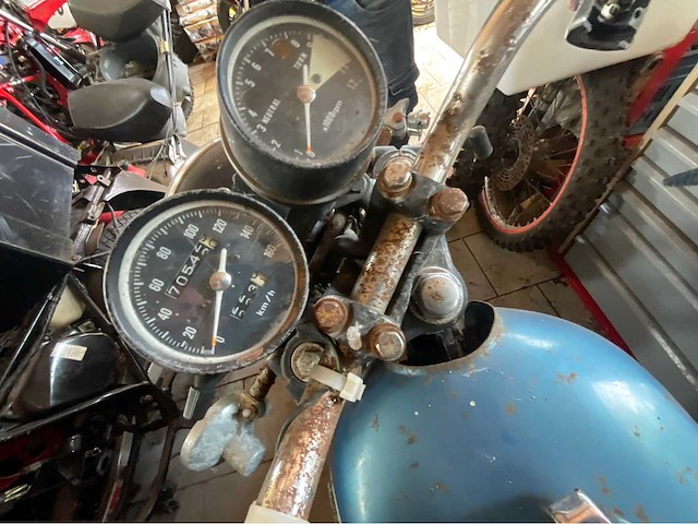 1970 honda cb 250 motorfiets - afbeelding 9 van  9