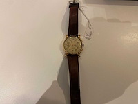 1970 javil swiss chronograph 18k gouden chronograaf polshorloge (750 duizendsten) - afbeelding 1 van  5