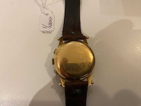 1970 javil swiss chronograph 18k gouden chronograaf polshorloge (750 duizendsten) - afbeelding 5 van  5
