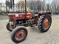 1970 massey ferguson 140 super landbouwtractor - 3-puntshef - franse papieren - rijdt en remt - afbeelding 1 van  12