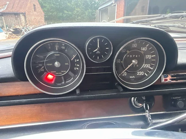 1970 mercedes-benz 280s - oldtimer (uizonderlijke goeie staat) - afbeelding 20 van  49