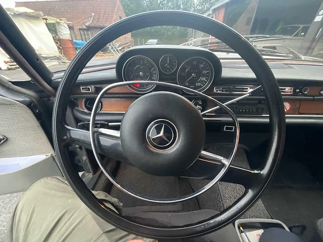 1970 mercedes-benz 280s - oldtimer (uizonderlijke goeie staat) - afbeelding 24 van  49