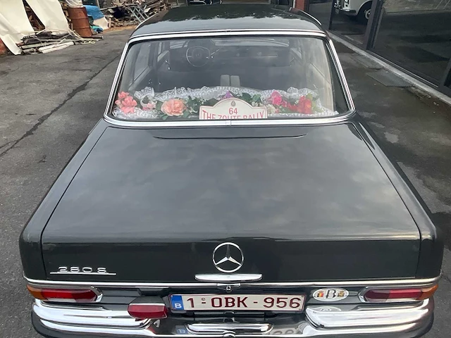 1970 mercedes-benz 280s - oldtimer (uizonderlijke goeie staat) - afbeelding 47 van  49